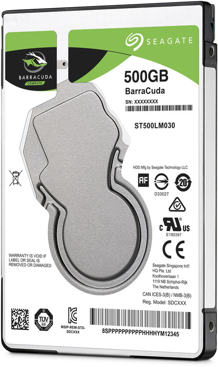 高品質正規品 SEAGATE BarraCuda2.5 500GB HDD CMR 128MB 5400rpm ST500LM030  ひかりTVショッピングPayPayモール 通販 PayPayモール