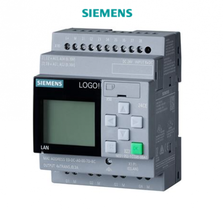 Simens LOGO! 24CE Displej PS/I/O: 24 V/24 V/24 V