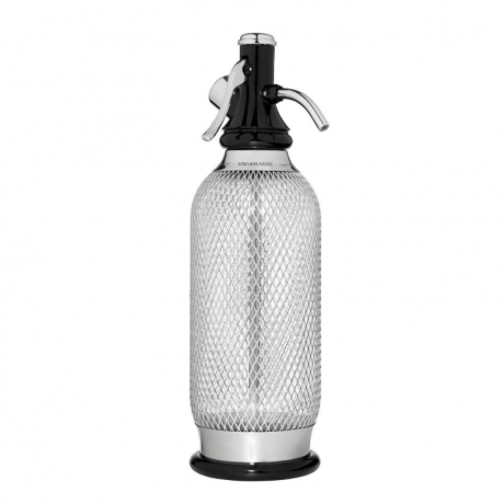 Retro sifonová láhev iSi Classic 1.0 l, opletená