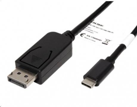 Kabel USB C(M) -> DisplayPort(M) , 4K@60Hz, 2m