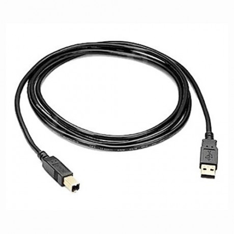 Kabel USB 2.0 A-B 2m, černý