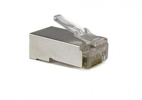 Konektor LEXI-Net RJ45 FTP 8p8c, Cat 6, drát/licna