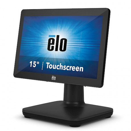 Pokladní systém ELO EloPOS 15,6 PCAP, Intel i3-8100T, 4GB, 128GB, Win10, matný, bez rámečku, černý