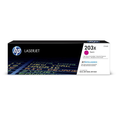 Toner HP 203X purpurový velký, CF543X