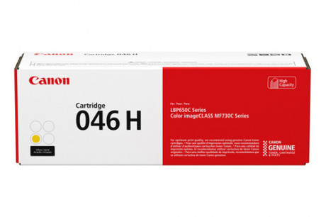 Toner Canon CRG 046 H Y 5000 stran, žlutý