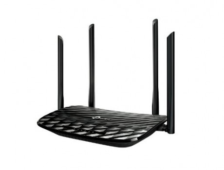 WiFi router TP-Link EC225-G5 AC1300 dual AP, 3x GLAN, 1x GWAN / 400Mbps 2,4/ 867Mbps 5GHz, TR-069