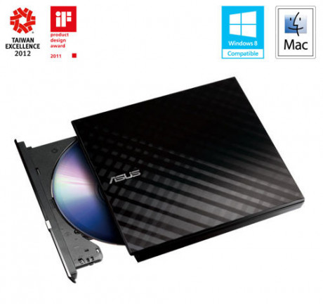 Mechanika Asus SDRW-08D2S-U LITE externí, černá