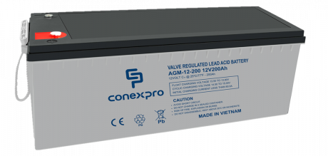 Baterie Conexpro AGM-12-200 VRLA AGM 12V/200Ah, T18