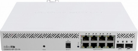 Switch Mikrotik CSS610-8P-2S+IN 8x GLan, 2x SFP+