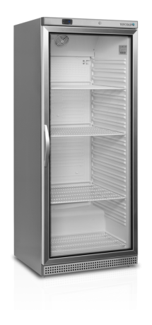 Tefcold UR 600 SG Chladicí skříň jednodveřová s prosklenými dveřmi, nerezové provedení