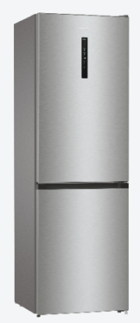 Gorenje NRK6192AXL4 Řada G600 Volně stojící kombinovaná chladnička s mrazničkou, 185 x 60 x 59.2 cm,