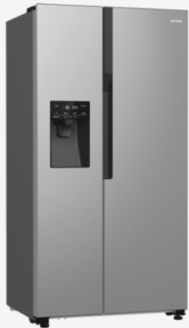 Gorenje NRR9185ESXL Řada G800 Volně stojící chladničky Side by Side, 178.6 x 91.5 x 69.8 cm, Nerez
