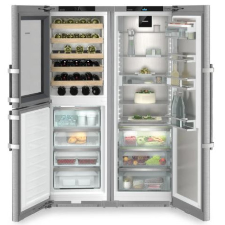 LIEBHERR XRCst 5295 Peak BioFresh NoFrost Side-by-side kombinace s přihrádkou na temperování vína