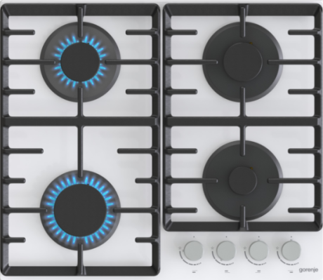 Gorenje GT642AXW Řada G400 Plynová varná deska, 60 cm