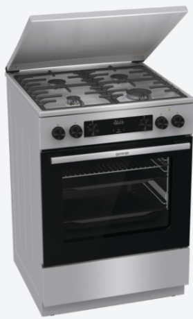 Gorenje GKS6C71XF Řada G600 Kombinovaný sporák, 60 cm