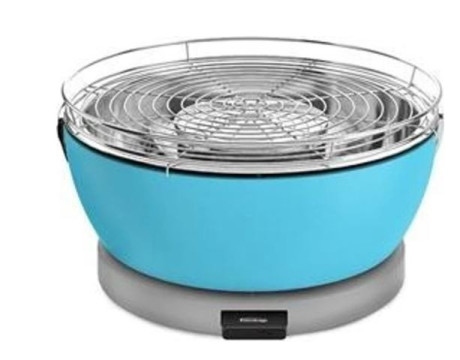 Gril stolní Feuerdesign Vesuvio modrý
