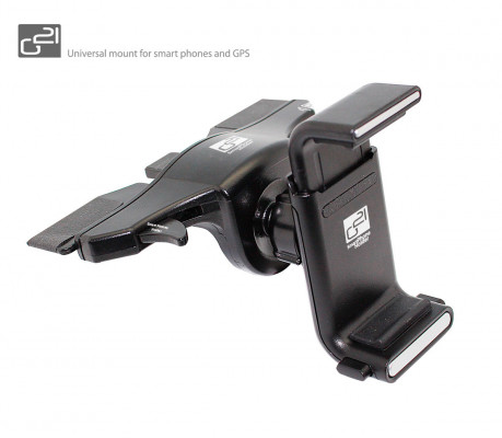 Držák G21 Smart phones holder CD slot univerzální, pro mobilní telefony do 6, černý