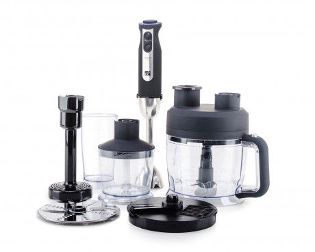 Set G21 mixér VitalStick Pro 1000 W s Food Processorem, Black