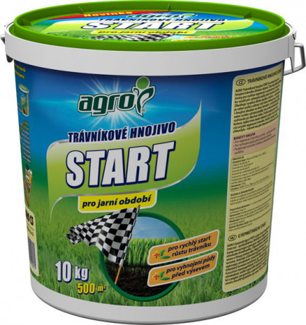 Hnojivo Agro  Trávníkové hn.plast.kb. START 10kg