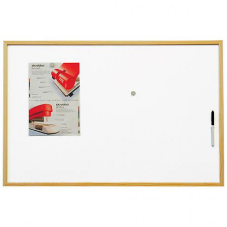 Tabule Classic magnetická Eco board 40 x 60 cm, lakovaný povrch, dřevený rám