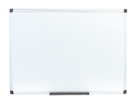 Tabule Classic ALFA magnetická White 90 x 120 cm, lakovaný povrch, hliníkový rám