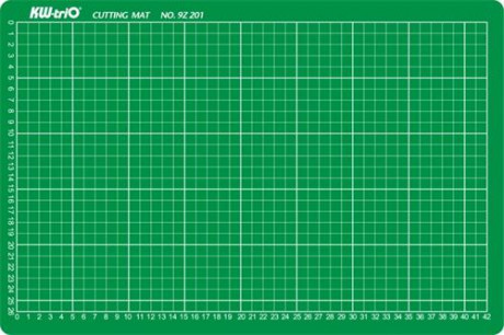 Řezací podložka KW-triO A3 9Z201 pro řezání odlamovacím nebo rotačním nožem, zelená