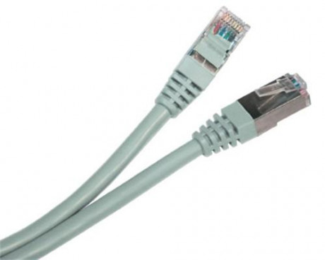 Patch kabel Solarix SFTP 10G cat 6A, LSOH, 0,5m