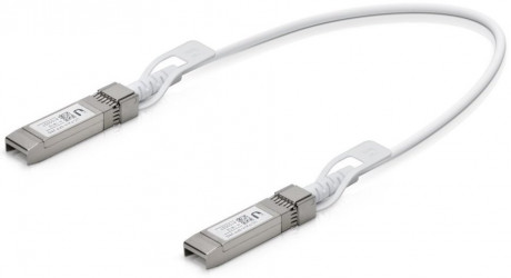 Kabel Ubiquiti Networks DAC kabel SFP28, bílý, 0.5m