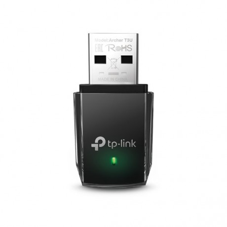 USB klient TP-Link Archer T3U AC 1300 Dual Band Wireless 400Mbps 2,4GHz/ 867Mbps 5GHz, USB 2.0