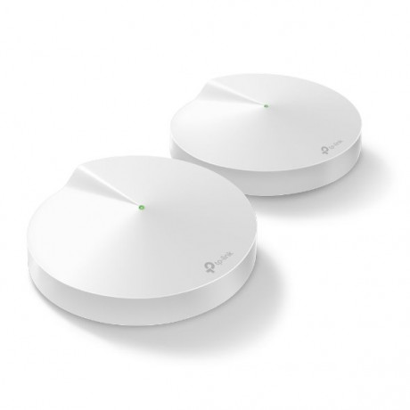 WiFi router TP-Link Deco M9 Plus(2-pack) AC2200 , 2x GLAN, 1x USB/ 400Mbps 2,4GHz/ 1734Mbps 5GHz, BT