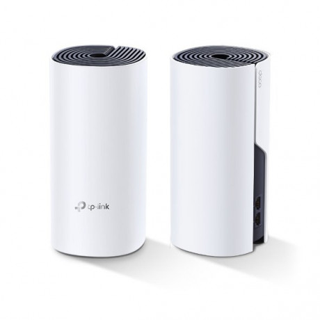 WiFi router TP-Link Deco P9(2-pack) AC1200, PLC AV1000, 2x GLAN, / 300Mbps 2,4GHz/ 867Mbps 5GHz, BT,