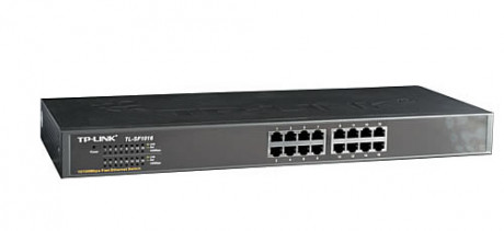 Switch TP-Link TL-SF1016 16x LAN, 19rack