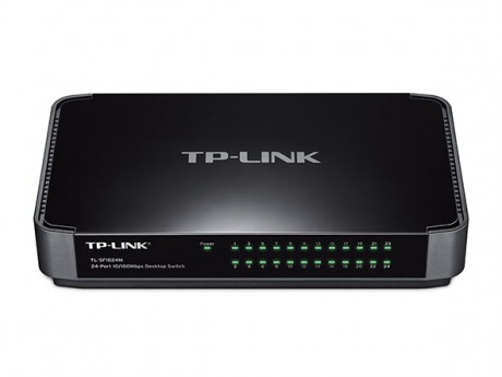 Switch TP-Link TL-SF1024M 24x LAN, desktop, plast