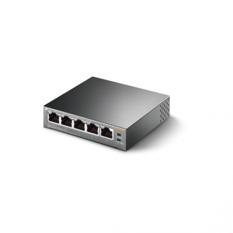 Switch TP-Link TL-SF1005P 5x LAN, 4xPoE, 58W, kov