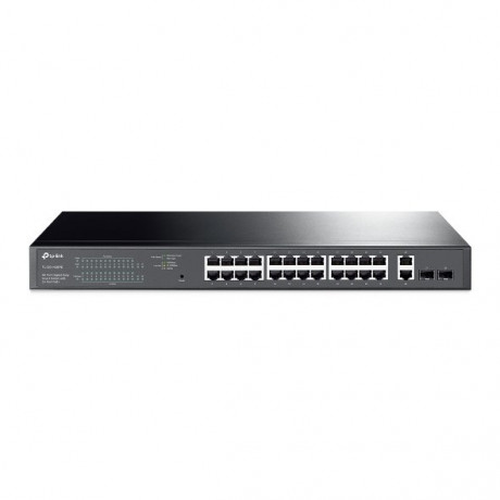 Switch TP-Link TL-SG1428PE Smart, 26x GLan, 24x PoE+, 2x SFP, 250W