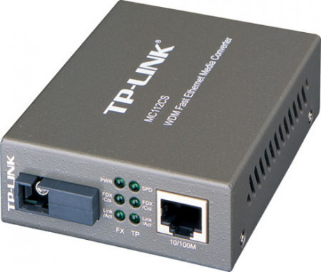 Převodník TP-Link MC112CS WDM Transceiver, 10/100, support SC fiber singlmode