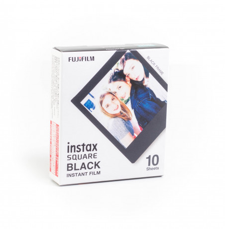 Instantní film Fujifilm Instax SQUARE BLACK FRAME 10 fotografií