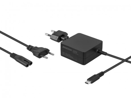 Adaptér Avacom nabíjecí pro notebooky USB Type-C 45W Power Delivery