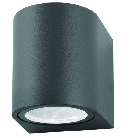 Svítidlo Nova Luce NERO R WALL GREY nástěnné, IP 54, GU10