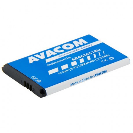 Baterie Avacom pro Samsung B3410 Corby plus (náhrada za AB463651BU) Li-ion 3,7V 900mAh - neorigináln