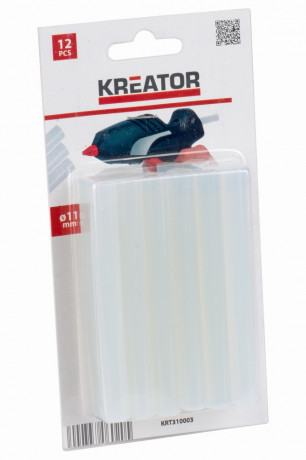 Lepící tyčinky Kreator KRT310003 11 mm, 12ks