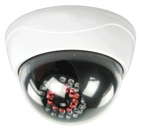 Atrapa Nedis CCTV DOME kamery s 25 IR LED