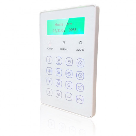 Klávesnice iGET SECURITY P13 venkovní bezdrátovým LCD displejem pro alarm M2B a M3B