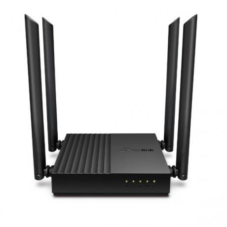 WiFi router TP-Link Archer C64 AC1200 dual AP/router, 4x LAN, 1x WAN/ 400Mbps 2,4/ 867Mbps 5GHz