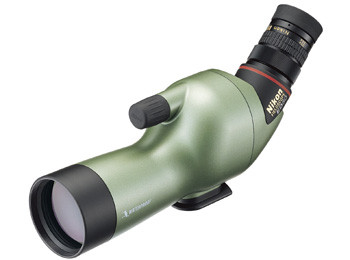 Nikon Fieldscope ED50 A Pearlescent Green - natočený okulár - tělo