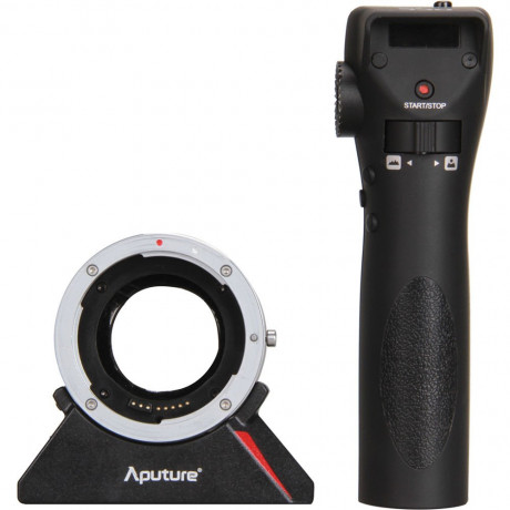 Aputure dálkově ovládaný DEC adaptér pro objektivy Canon na úchyt MFT