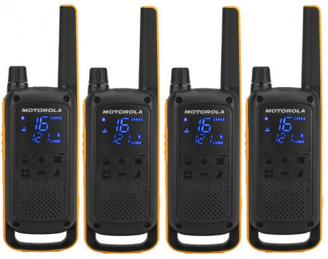 Motorola Talkabout T82 Extreme, Quadpack, žlutá/černá