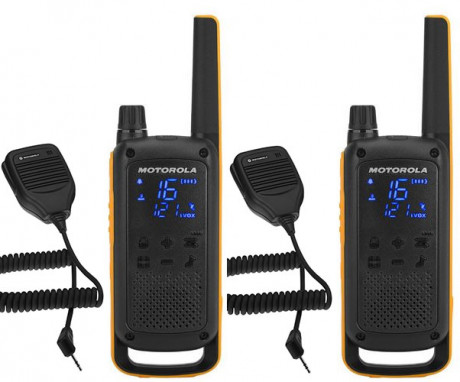 Motorola Talkabout T82 Extreme, RSM Pack, žlutá/černá