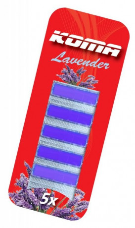 Vůně do vysavače KOMA Lavender, 5ks v balení