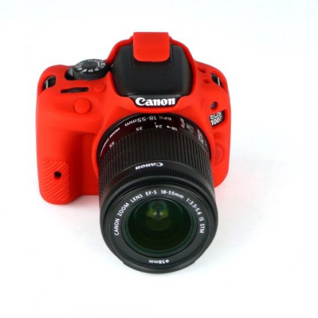 Easy Cover Reflex Silic Canon 100D Red